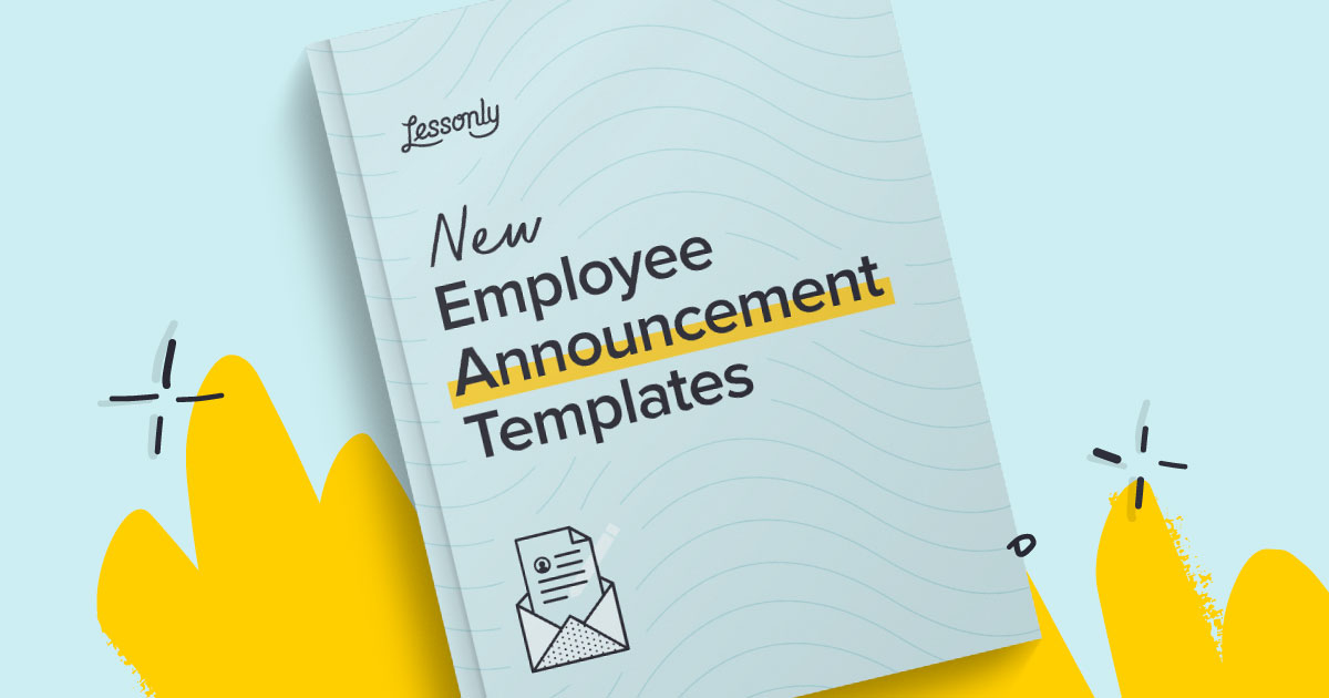 Free New Employee Announcement Templates Lessonly